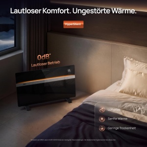 Convector electric DREO 2000W pentru incalzirea camerelor mari - Img 5