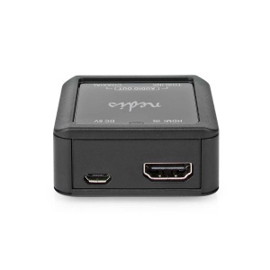 Convertor audio digital Nedis HDMI la CoaxialToslink eARC Automatica Anthracit - Img 2