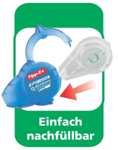 Corector Tipp-Ex ECOlutions Easy Refill, 14m x 5mm, 10 bucati, reciclabil - Img 9