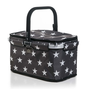 Cos de cumparaturi Genius A14363 Falko Premium, 22l, albastru, pliabil - Img 4