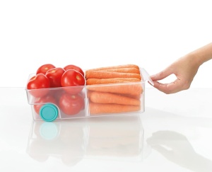 Cos de depozitare pentru frigider Joseph Joseph FridgeStore, BPA-free, cu roti si maner - Img 6