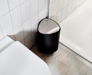 Cos de gunoi Joseph Joseph 5l cu pedala din otel inoxidabil, negru, cu capacitate de 5 litri - Img 6