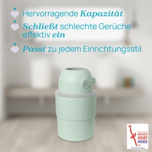 Cos de gunoi pentru scutece Chicco, compact, 35 scutece, verde - Img 2