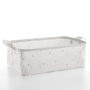 Cos de rufe Rayen, 60 l, impermeabil, gri, 60 x 40 x 20 cm - Img 4