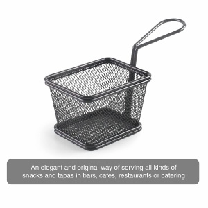 Cos pentru servit snacks-uri LACOR 61152, inox, mat, 12x10x9 cm - Img 5