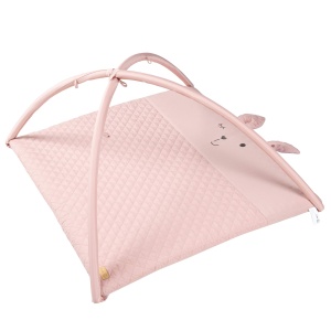 Covorase de activitate pentru bebelusi roba Style, 85 x 75 cm, roz, cu 5 elemente de joc - Img 2