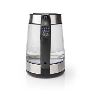 Cratita electrica Nedis 1.7L, 2200W, sticla transparenta - Img 3