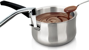 Cratita Ibili 16 cm din inox pentru bain-marie argintiunegru - Img 2