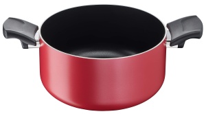 Cratita Lagostina Cucina Mediterranea 20cm Antiaderenta Rosu Inductie
