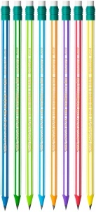Creion BIC Evolution Streifen cu Radiergummi, HB, 8 Culori - Img 4