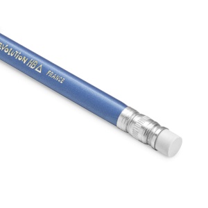 Creion BIC Evolution Triangle HB, 12 bucati, holzfrei, culoare albastra - Img 5