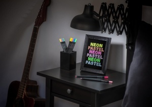 Creion colorat Faber-Castell Black Edition 12 culori neon si pastel - Img 4