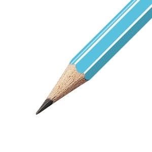 Creion cu radiera STABILO 160, grafit cu bruchsicherheit, 5 culori disponibile - Img 2