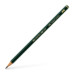 Creion Faber-Castell Castell 9000 B, 12 bucati, bruchfest, ecologic