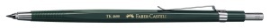 Creion mecanic Faber-Castell TK 4600, 2 mm, cu clip metalic si minispitzer - Img 2