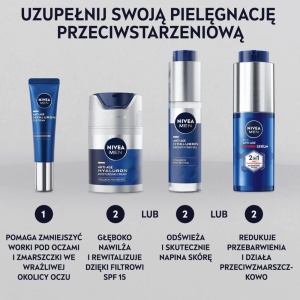 Crema anti-imbatranire NIVEA MEN cu Hyaluron, 50ml - Img 6