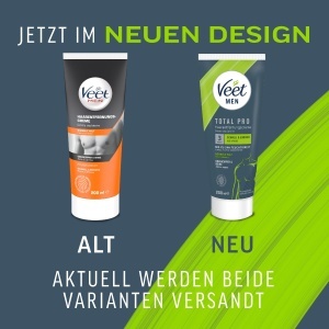Crema de indepartare a parului Veet Men 200 ml pentru corp si picioare, cu spatel - Img 2