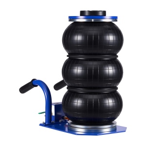 Cric pneumatic VEVOR HR-3B 3 t cu 6 tevi de otel, inaltime max. 45 cm - Img 9