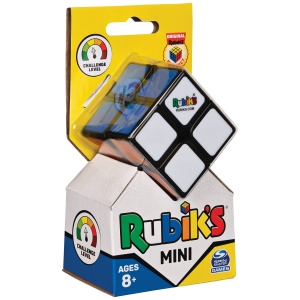 Cub Rubik 2x2 Mini - Rubiks, mecanism imbunatatit, format portabil, pentru copii de la 8 ani
