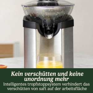 Cuisinart Citrus Press Electrica Compacta Tropfstop Sistem Inox - Img 4