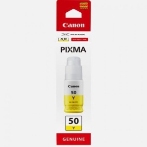 Culoare Gelb Canon GI-50 Y Cartus Original pentru Pixma G5050G6050, 70 ml - Img 3