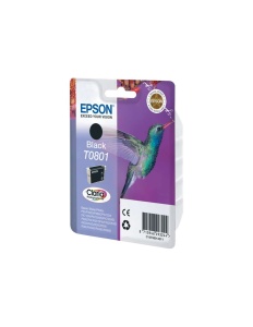 Culoare Neagra Tinta Originala Epson T0801 pentru Imprimante Foto - Img 4