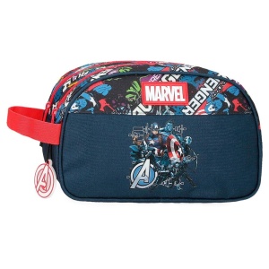 Cultura beutel Avengers Legendary, 26x16x12 cm, polyester, albastru - Img 1