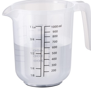 Cupa de masurare APS cu capac, 1 litru, transparent, din polipropilena - Img 5