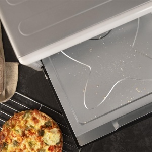 Cuptor cu convectie de masa Cecotec 60 litri BakeToast 6090 Gyro alb 2200 W Iluminat interior 12 functii Temperatura pana la 230degC Usa dubla din sti - Img 10