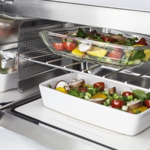 Cuptor cu microunde CASO MG 25 Ceramic Menu 900 W Grill 1000 W 25 L Interior inox - Img 4