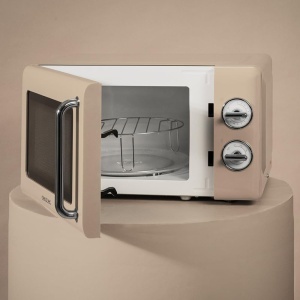 Cuptor cu microunde Cecotec ProClean 3010 20L 700W Retro Beige Timer 30 min - Img 7