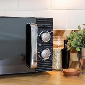 Cuptor cu microunde Russell Hobbs Inspire RHM1731B 700W 17L Negru 5 nivele de putere - Img 3