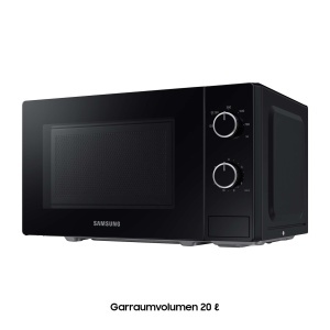 Cuptor cu microunde Samsung MS20A3010ALEG, 700 W, 20 l, Negru - Img 3