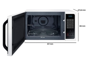 Cuptor cu microunde Samsung MW5000H, 900 W, 28 L, Alb - Img 2