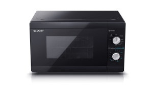 Cuptor cu microunde Sharp YC-MG01E-B, 20L, 800W, cu grill, negru - Img 4