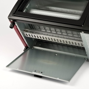 Cuptor electric Girmi FE10, 800 W, 10 litri, negrurosu - Img 5