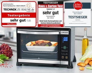 Cuptor electric Rommelsbacher BGE 1580E 30L Touch Control 8 functii Timer 120 min - Img 4