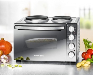 Cuptor electric Rommelsbacher KM 3300-2, 30L, 3250W, argintiunegru - Img 4