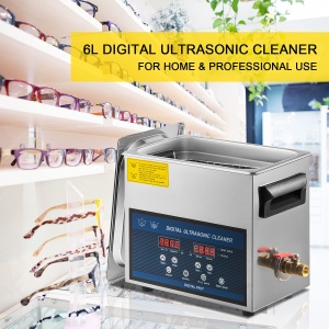 Curatator cu ultrasunete VEVOR, 6 l, 180 W, inox - Img 3