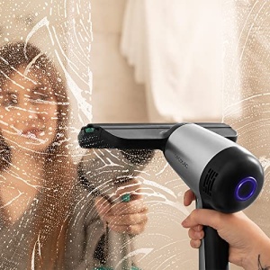 Curatator de geamuri Cecotec, aspirator de geamuri Conga Rockstar 3700 sticla. 3 in 1: pulverizare, curatare si aspirare, durata de functionare de 30 de minute, duza de 220 mm, rezervor de colectare a apei, 75 m2. - Img 7