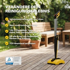 Curatitor multifunctional de terase WAGNER Levaro Powerbrush 18V - Img 13
