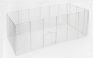 Custodie pentru rozatoare Kerbl Maxi Baldo Twin, 120x58x86 cm, culoare albastru inchis - Img 8