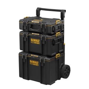 Cutie de depozitare DeWalt TOUGHSYSTEM 2.0, 3 module, rezistenta si versatila - Img 1