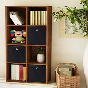 Cutie de depozitare SONGMICS RFB02H-3, set 6 buc, 30x30x30 cm, negru - Img 2