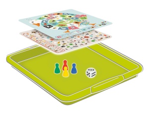 Cutie de jocuri Smoby pentru masa de picnic, cu accesorii si jocuri pentru copii - Img 4
