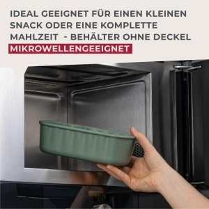 Cutie de pranz Fackelmann Flexibox 1000 ml, verde, 3 compartimente - Img 6