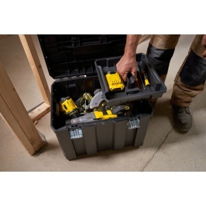 Cutie de unelte STANLEY FMST1-75753, 36 litri, cu roti grele, maner telescopic - Img 2