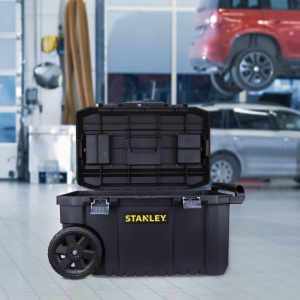 Cutie de unelte STANLEY STST1-80150, 50L, cu roti si maner telescopic - Img 6