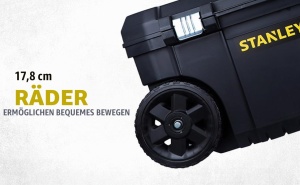 Cutie de unelte STANLEY STST1-80150, 50L, cu roti si maner telescopic - Img 8