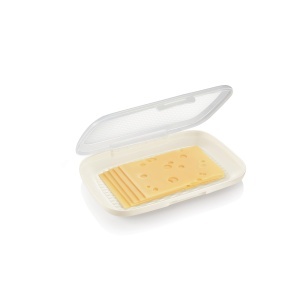 Cutie pentru alimente Tescoma Aufschnittdose 4FOOD, plastic, transparent - Img 6